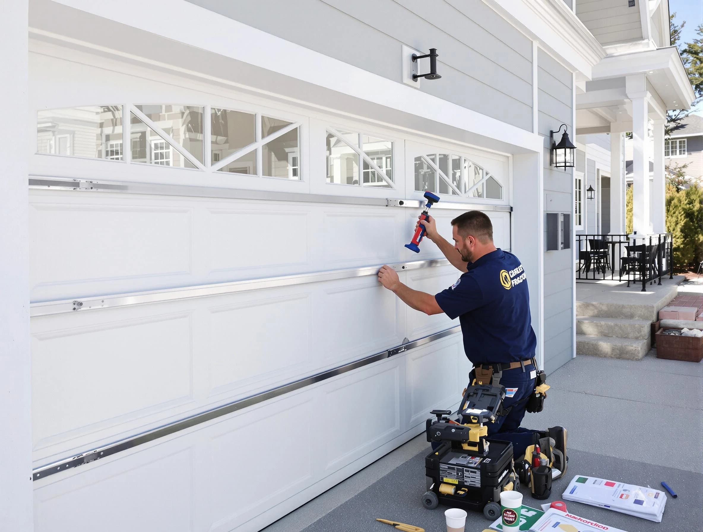 Professional garage door installation by Canonsburg Garage Door Repair in Canonsburg