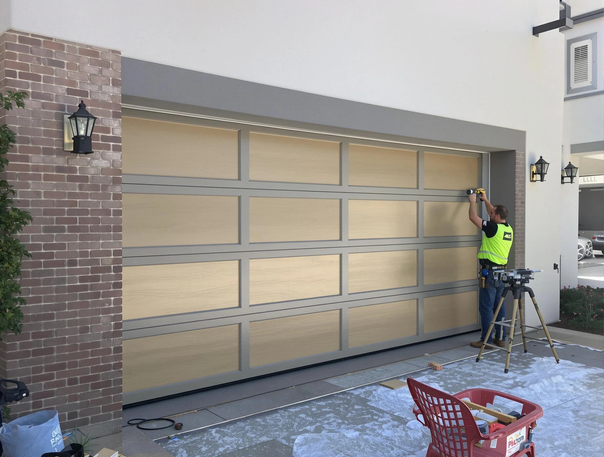 Garage door replacement service by Canonsburg Garage Door Repair in Canonsburg