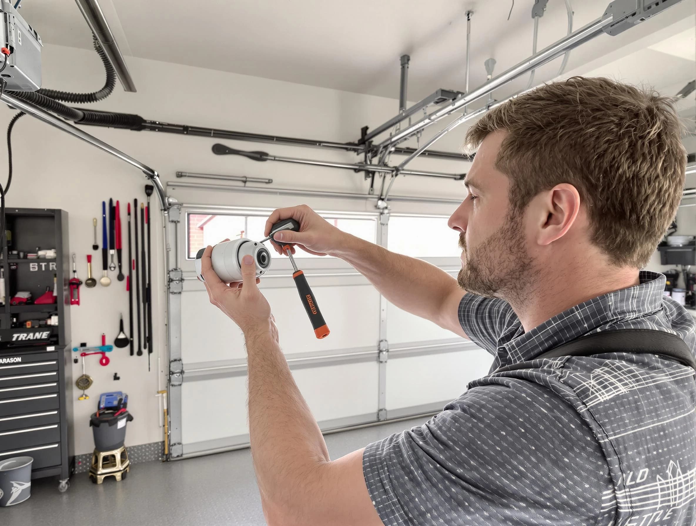 Garage door opener repair service by Canonsburg Garage Door Repair in Canonsburg