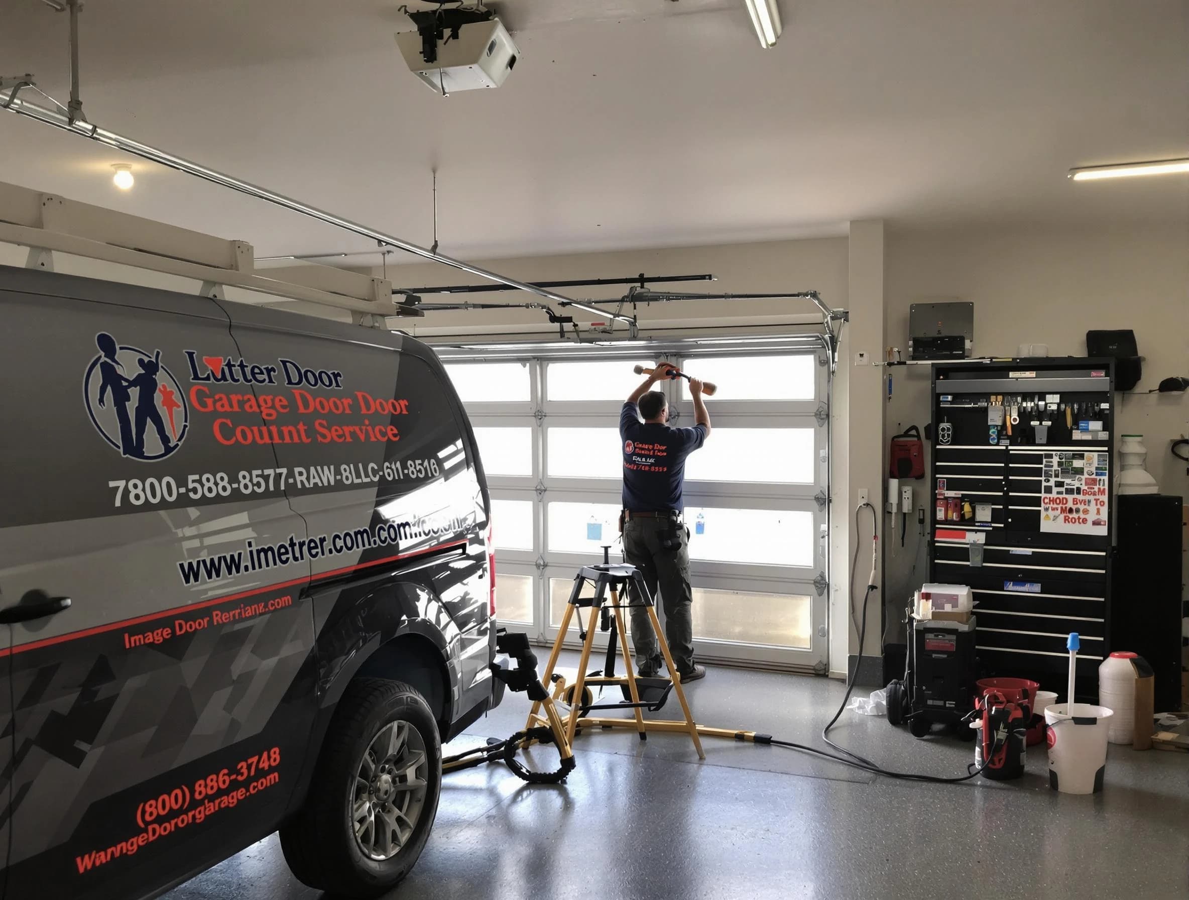 Canonsburg Garage Door Repair rapid response team performing same-day repair in Canonsburg