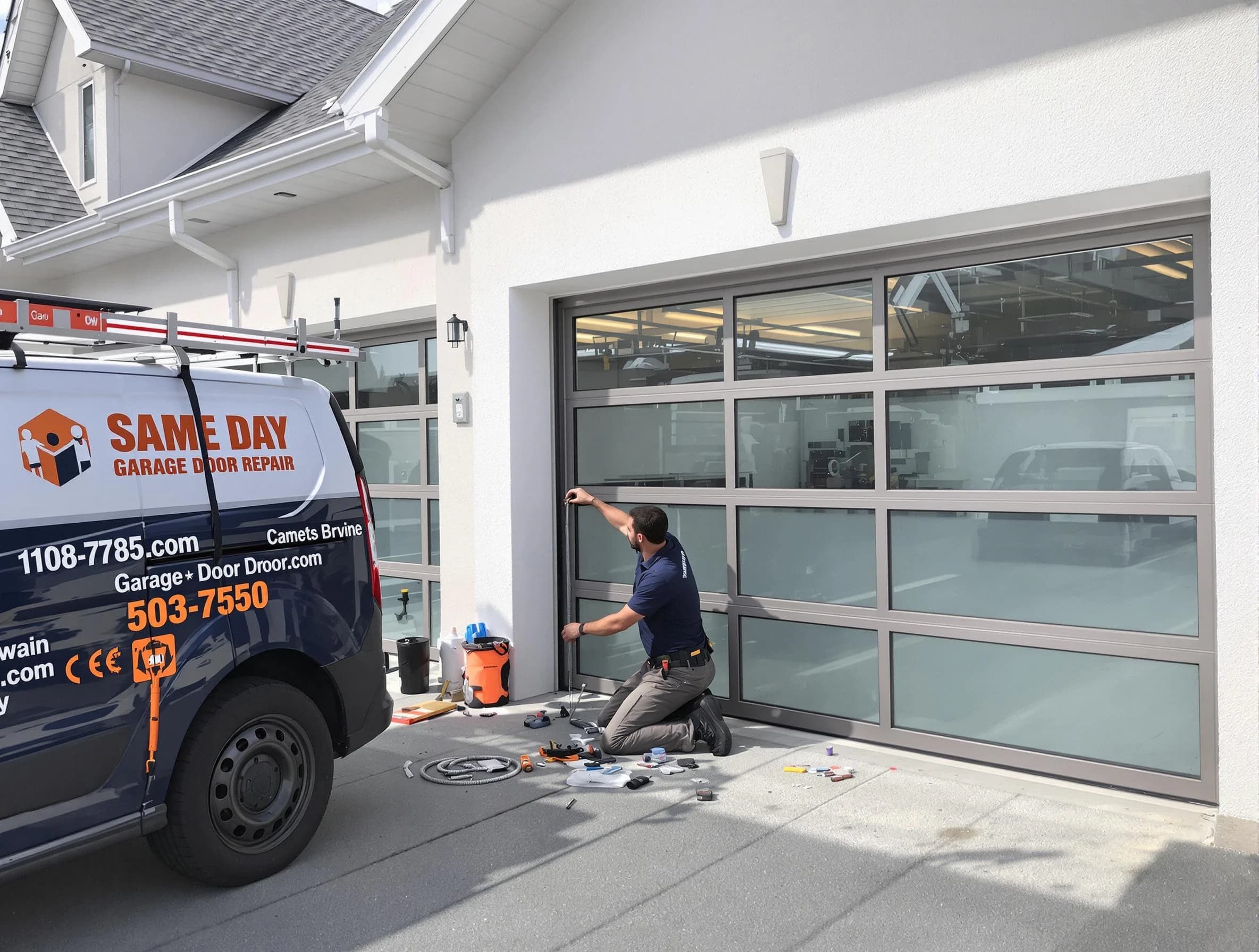 Same-day garage door repair service by Canonsburg Garage Door Repair in Canonsburg