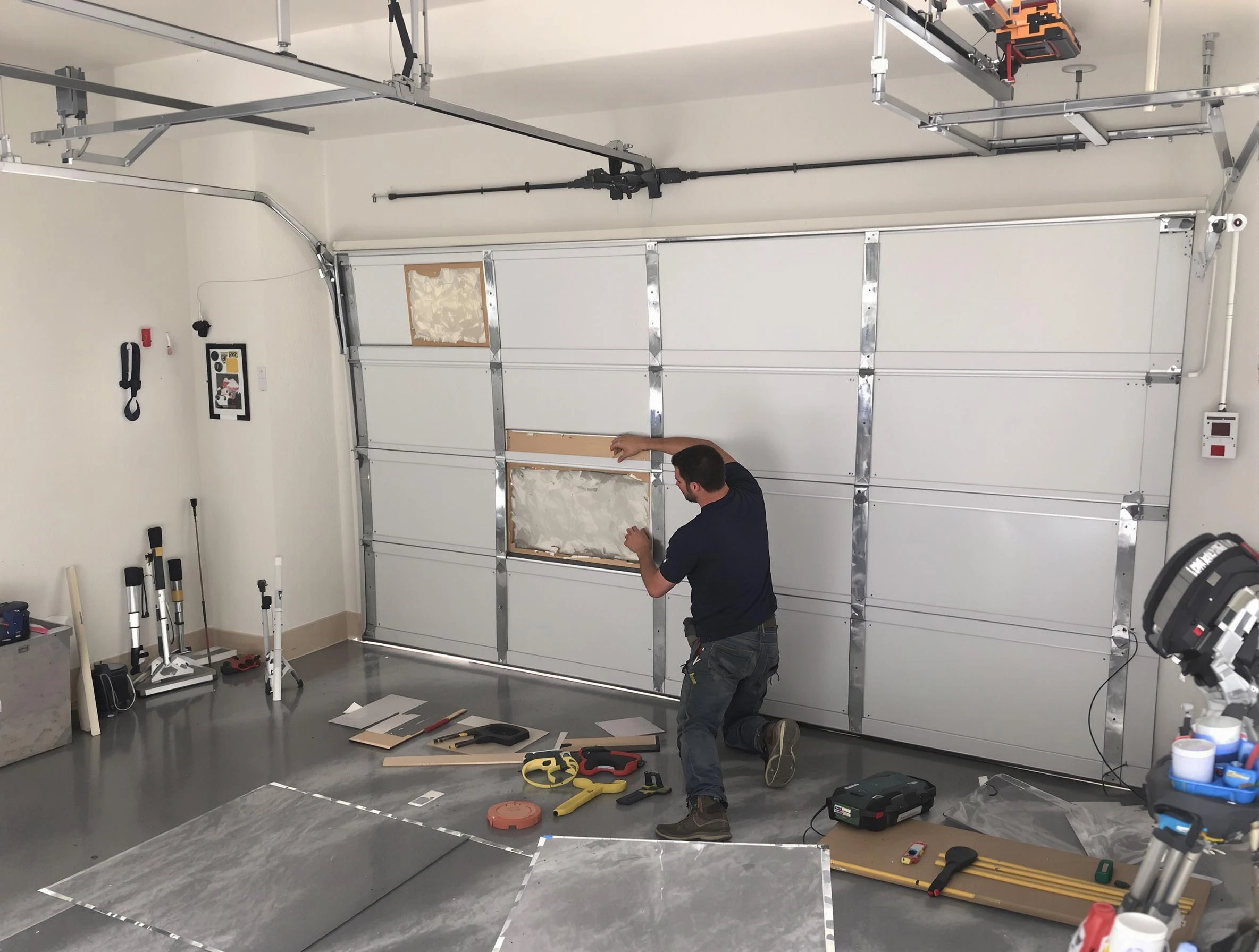 Garage Door Panel Repair in Canonsburg