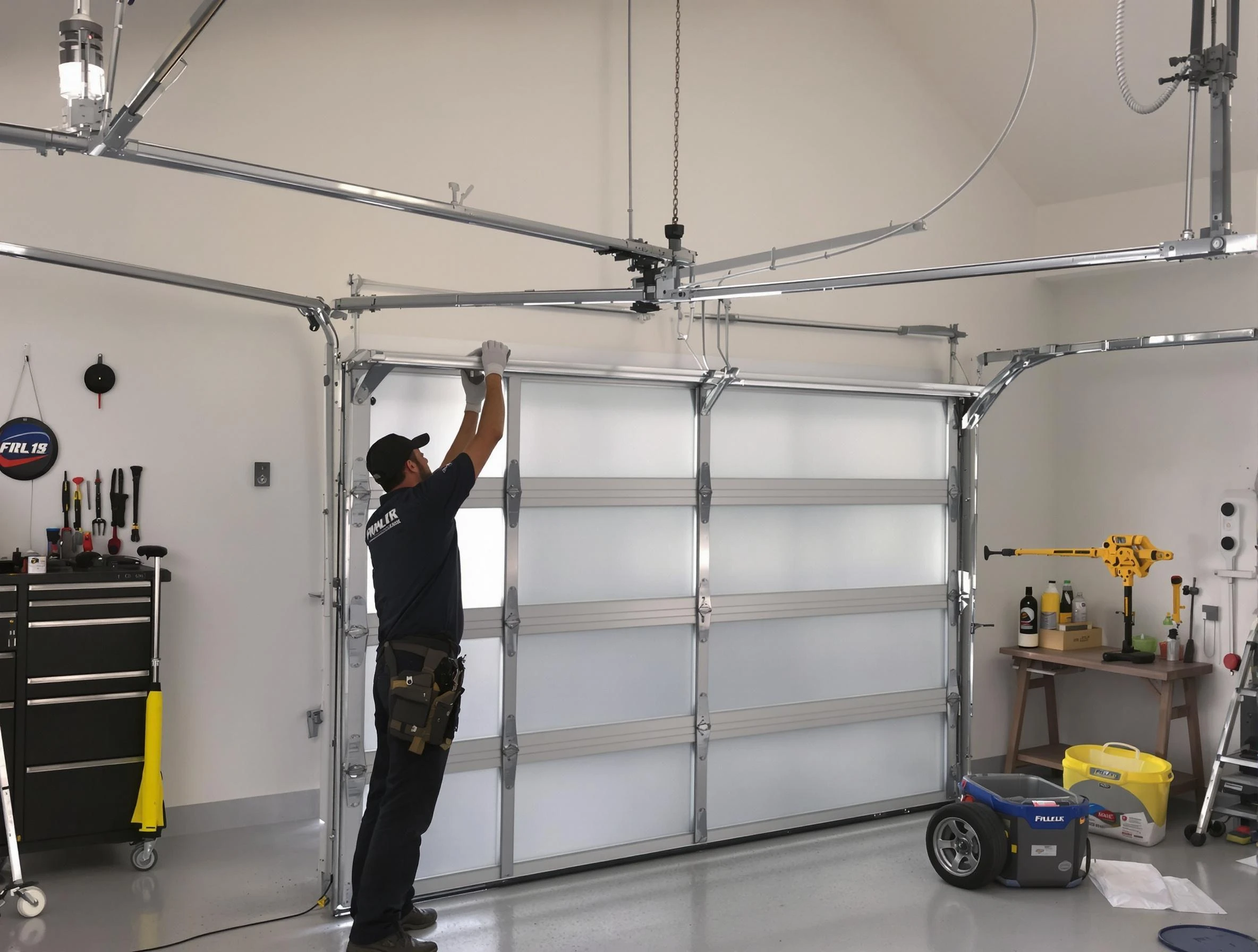 Canonsburg Garage Door Repair certified team performing precision garage door installation in Canonsburg