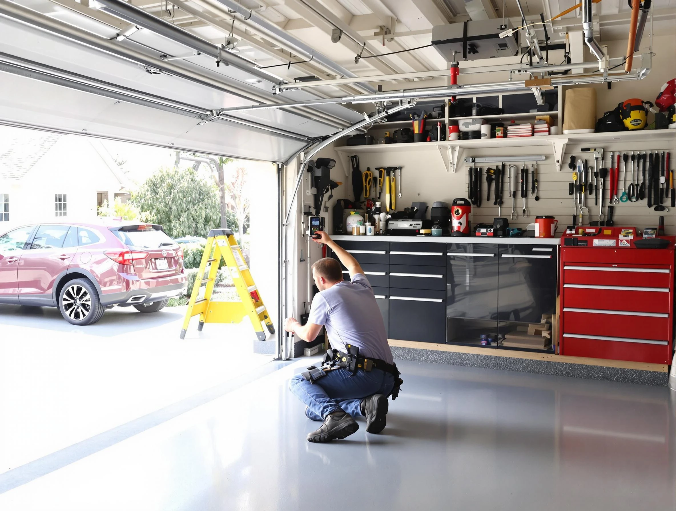 Local garage door repair service by Canonsburg Garage Door Repair in Canonsburg